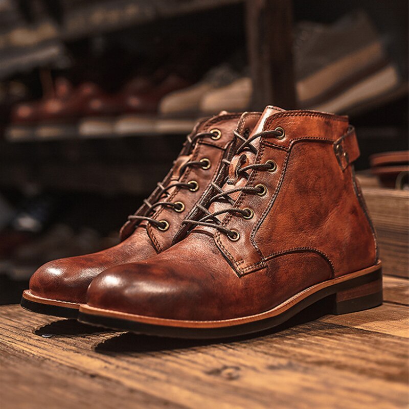 Heren Laarzen Modern Stijlvol voor Herfst en Winter 1