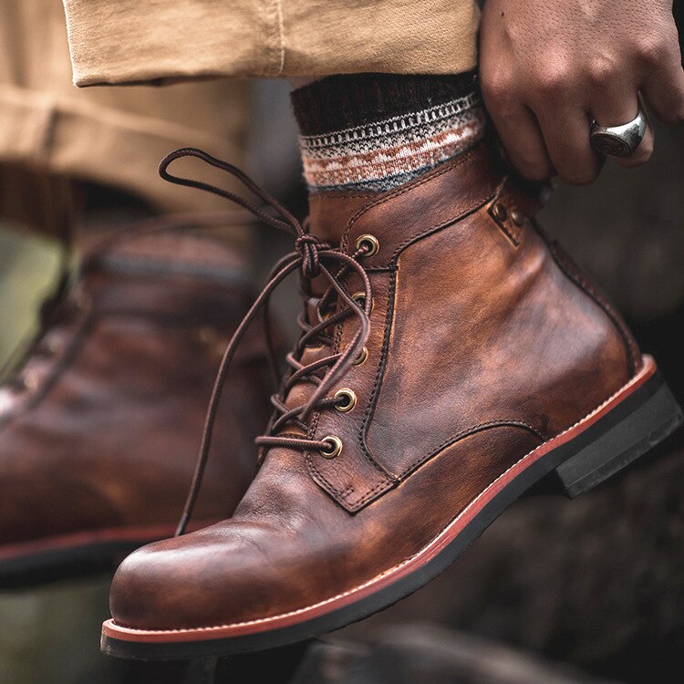 Heren Laarzen Modern Stijlvol voor Herfst en Winter 2