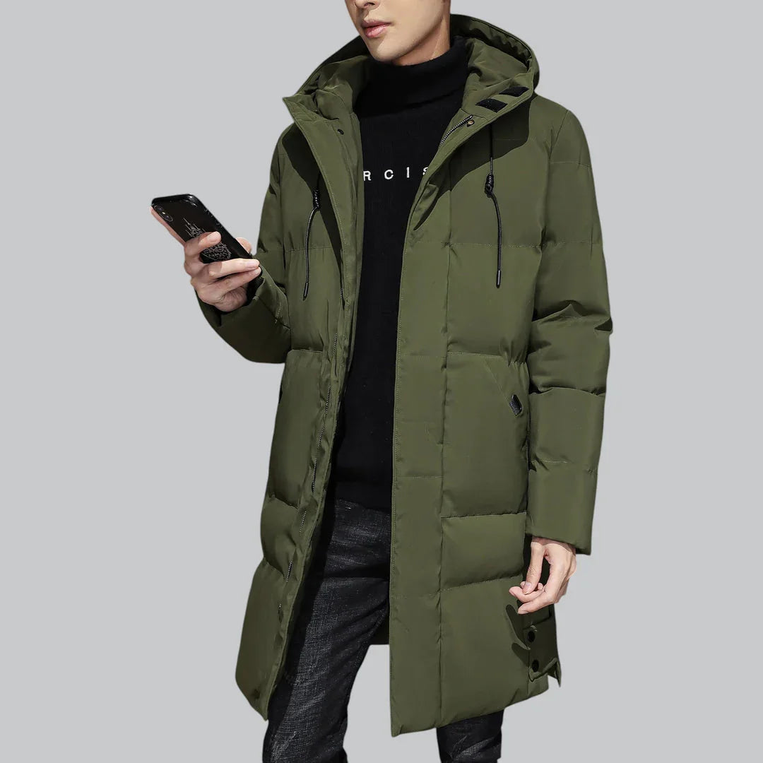 Heren Lange Parka Winterjas Stijlvol 6