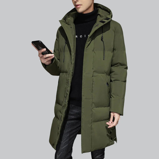 Heren Lange Parka Winterjas Stijlvol 6