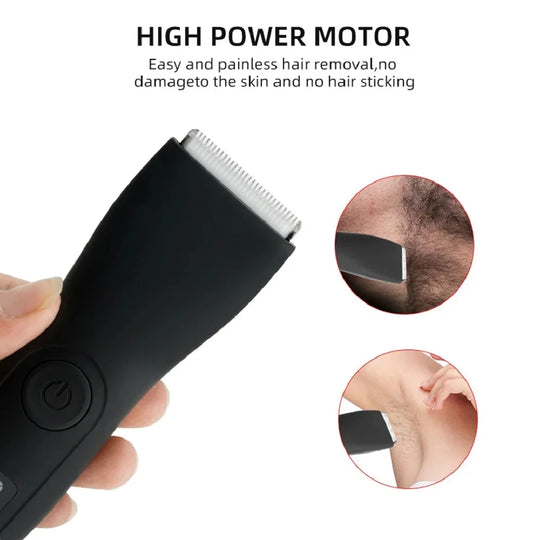 Heren Lichaamstrimmer Waterdicht Ergonomisch Ontwerp 5