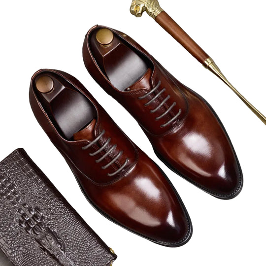Heren Oxford Schoenen Formeel Stijlvol 0