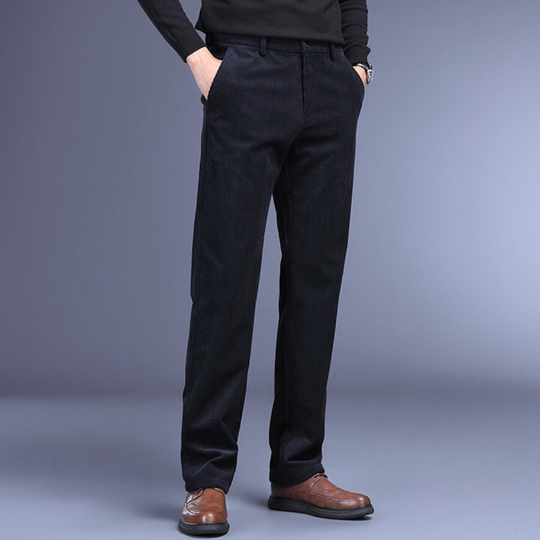 Heren Pantalon Corduroy Vierweg Stretch Katoen 3