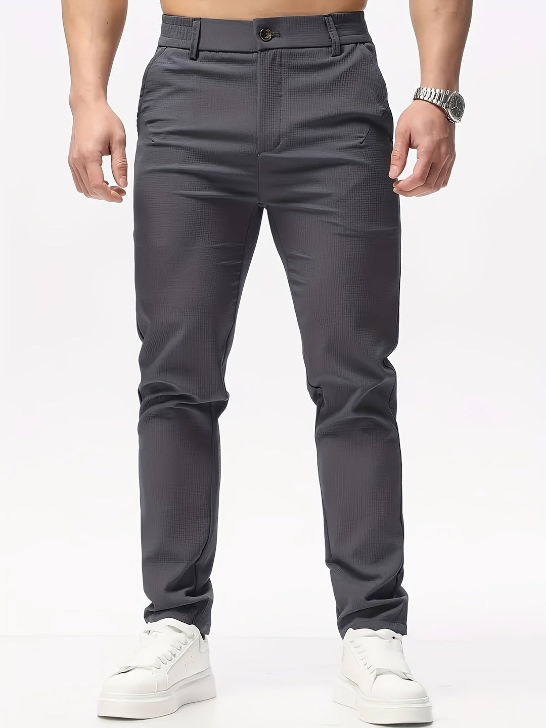 Heren Pantalon Klassiek Stijlvol voor Elke Gelegenheid 2