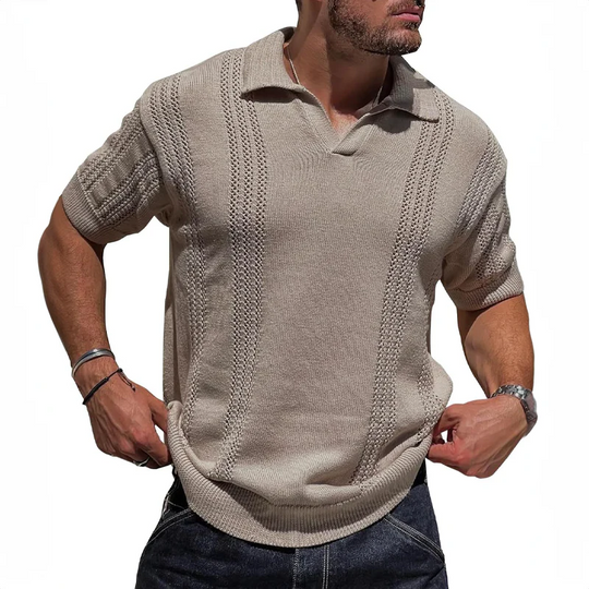 Heren Poloshirt Ademend Klassiek Voor Zomer 3