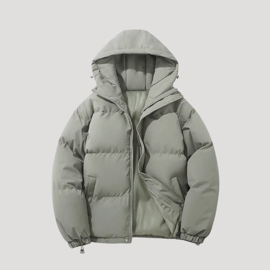 Heren Pufferjack met Capuchon voor de Winter 2