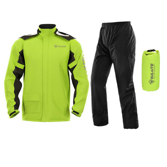 Heren Regenjas Waterdicht met Opbergtas voor Buitensport en Activiteiten 0