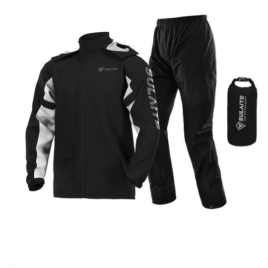 Heren Regenjas Waterdicht met Opbergtas voor Buitensport en Activiteiten 7