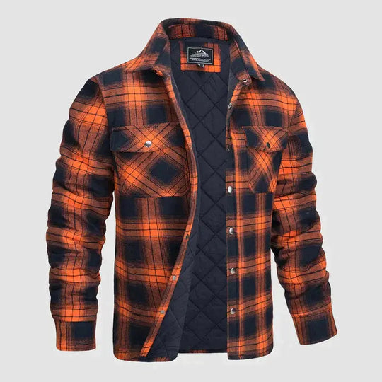 Heren Ruitvormige Langarmige Blazer 10