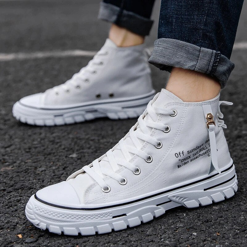 Heren Sneakers Hoog Stijlvol 2