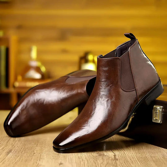 Heren Stiefelschoenen Met Tijdloos Ontwerp 4