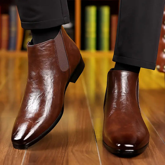 Heren Stiefelschoenen Met Tijdloos Ontwerp 6