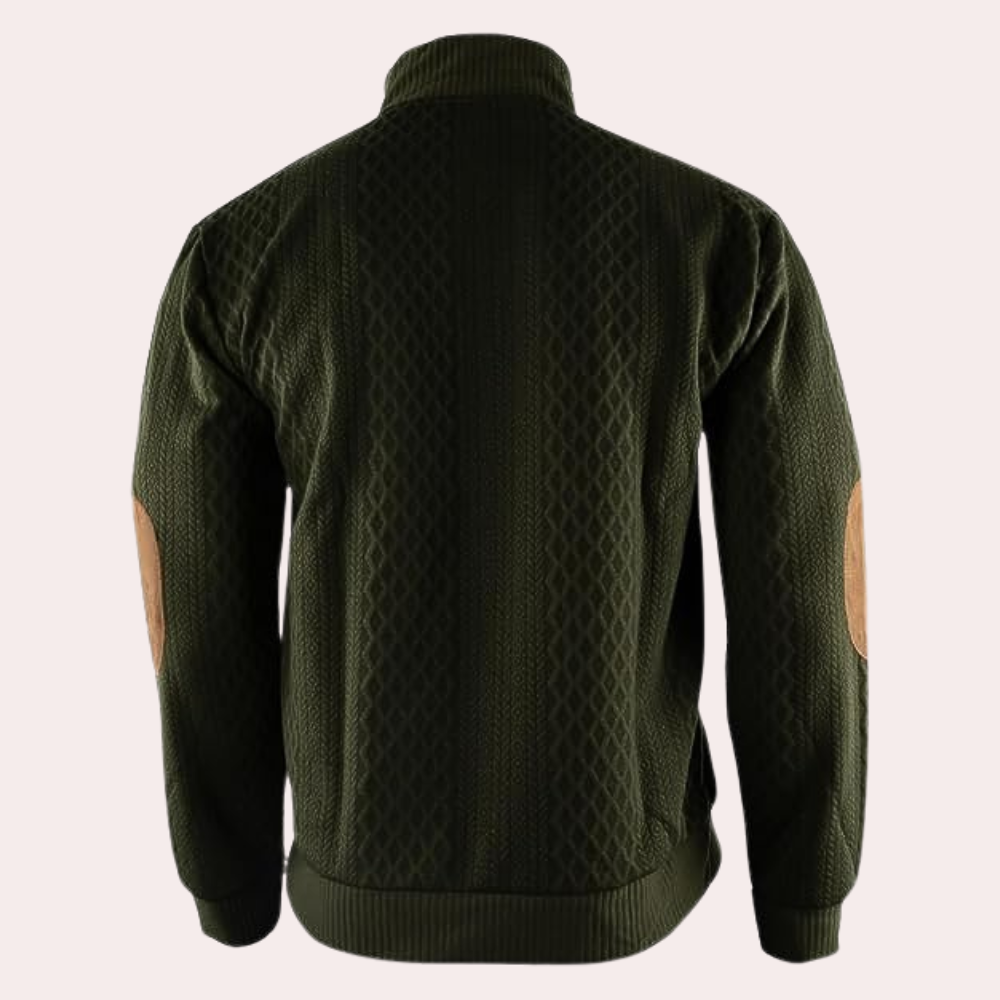 Heren Sweater met Kraveknappers - Trendy en Comfortabel 6