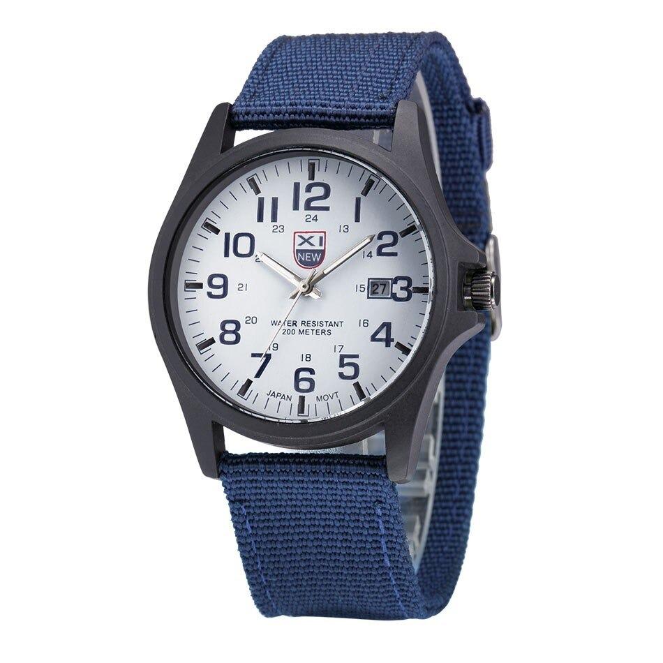 Heren Tactisch Horloge Waterdicht en Schokbestendig 45 mm 4