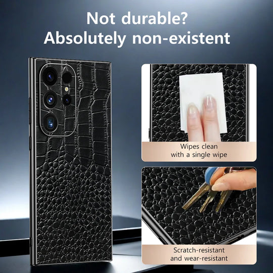 Heren Telefoonhoesje Luxe Design voor Samsung Galaxy S24/S25 3