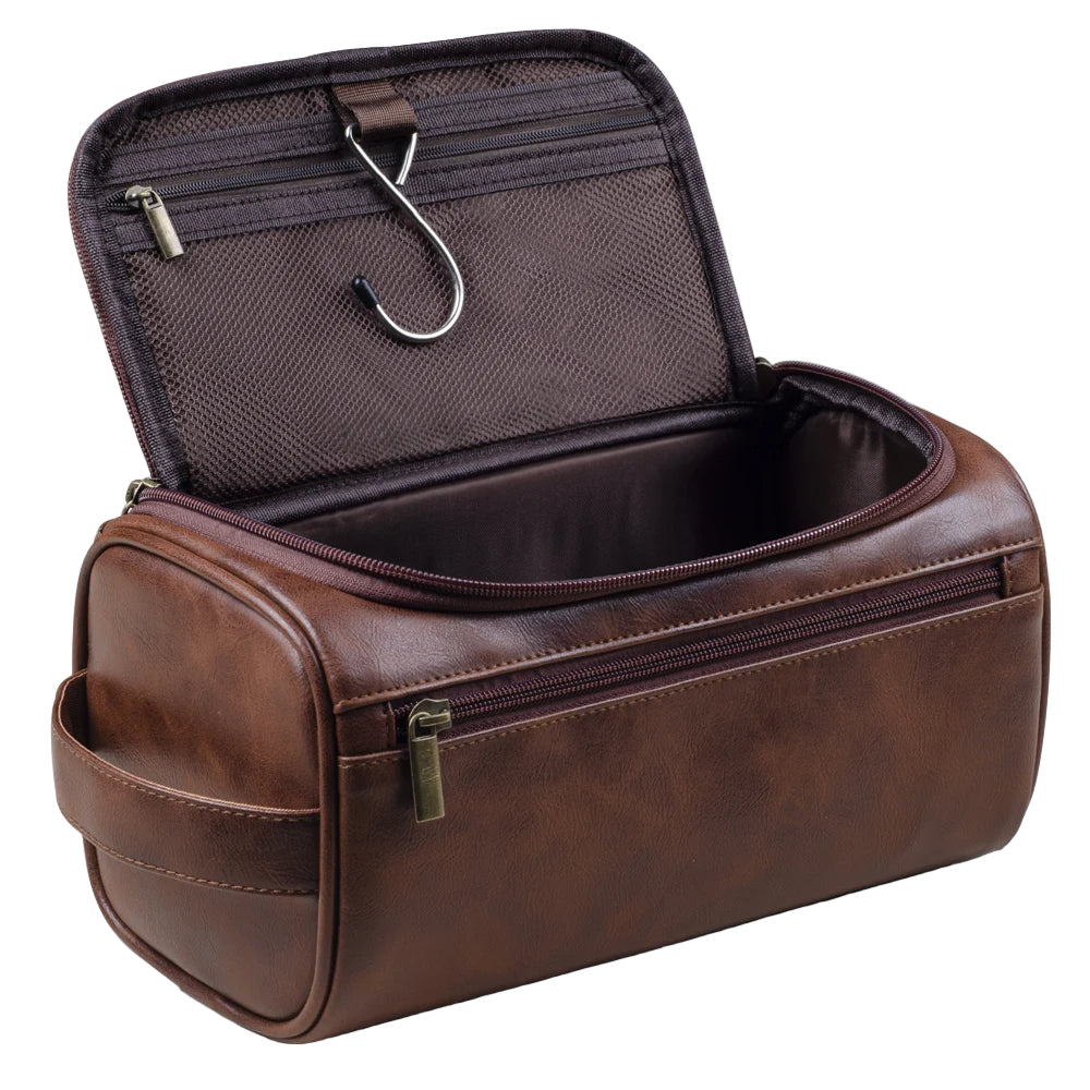 Heren Toilettas Reis Dopp Kit Met Slimme Indeling 0