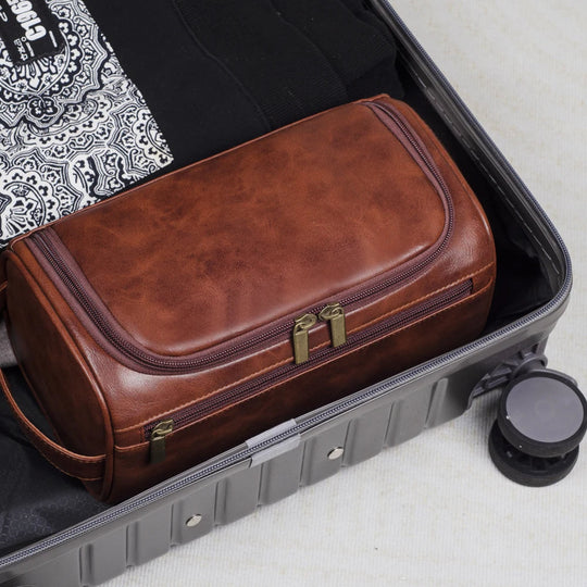 Heren Toilettas Reis Dopp Kit Met Slimme Indeling 1