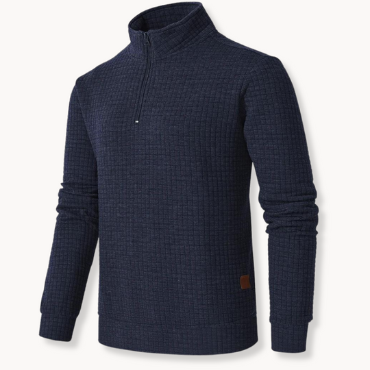 Heren Trui Halfzipper Casual Stijl Uniek Patroon 3