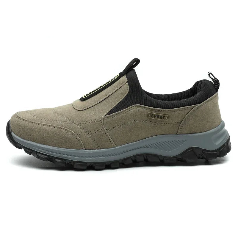 Heren Wandelschoenen Casual Suède Ademend Slip-On Antislip 2