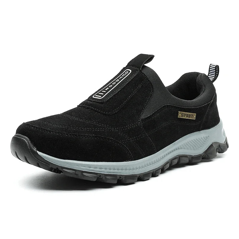 Heren Wandelschoenen Casual Suède Ademend Slip-On Antislip 7