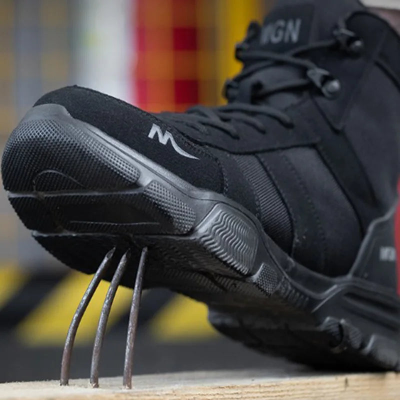 Heren Werkschoenen S3 Tactisch met Stalen Teen en Niet-Slipzool 4