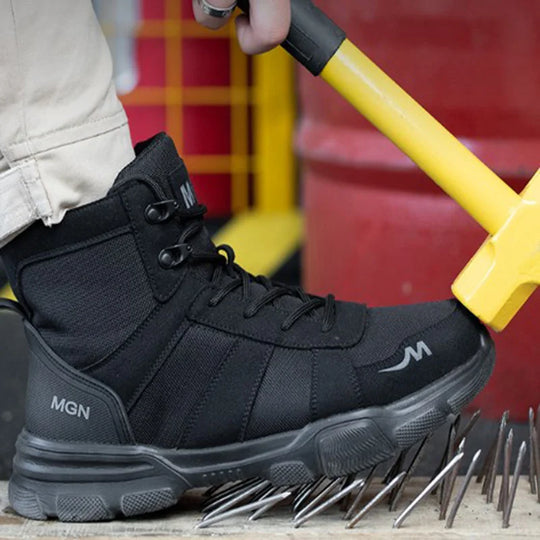 Heren Werkschoenen S3 Tactisch met Stalen Teen en Niet-Slipzool 5