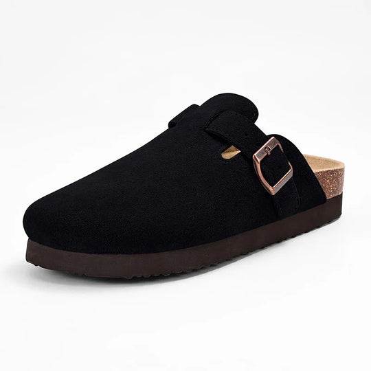 Heren en Dames Muilen met Kurken Inlegzool en Antislip Zolen 6