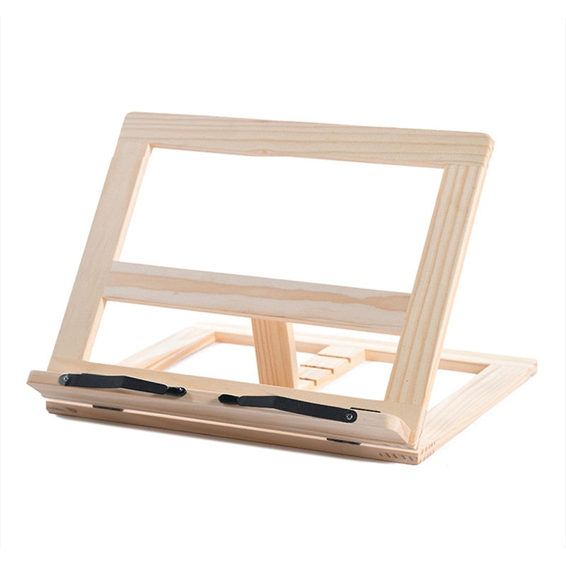 Houten Boekenhouder Multifunctioneel 6