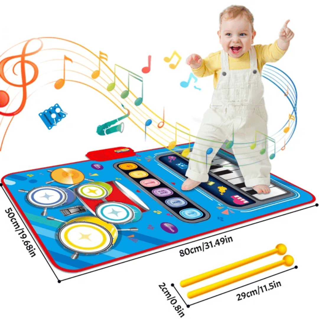 Interactieve Muziekmat Voor Kinderen Met Vijf Instrumenten 6
