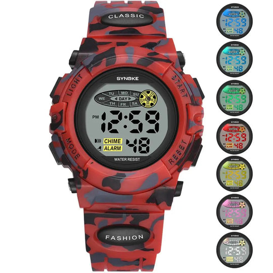 Kinder Digitaal Horloge Met Kleurrijk Ontwerp 0