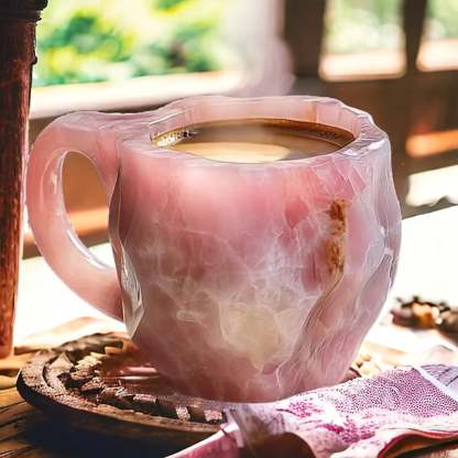 Koffiekopjes van Mineraal Kristal voor Stijlvolle Drinkervaring 5