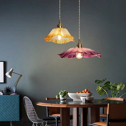 Lotus Glas Lamp voor Sfeervolle Verlichting 4