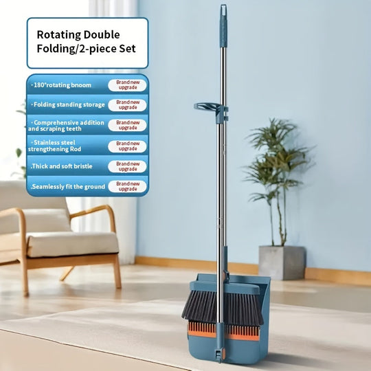 Magnetische Draaibare Bezemborstel met Verstelbare Steel 2