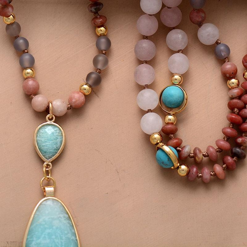 Mala Ketting voor Vrouwen met Pasteltinten 3