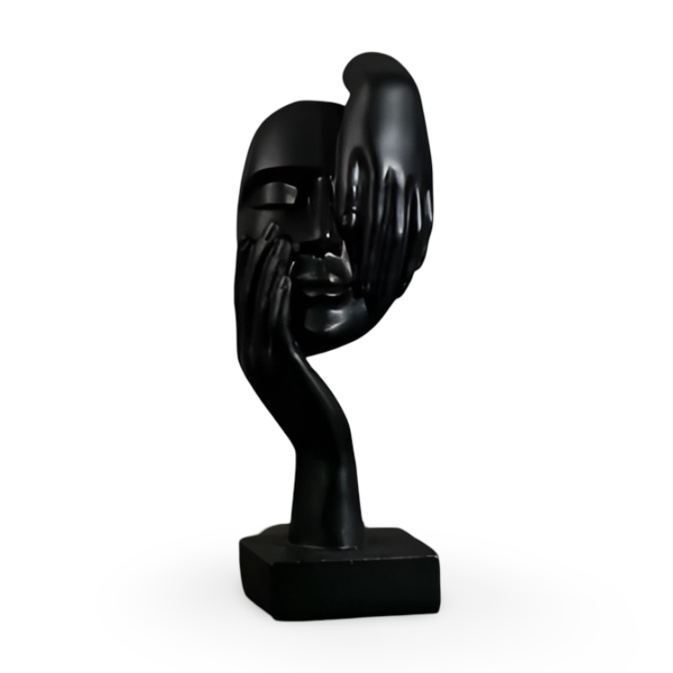 Moderne Abstracte Denker Sculptuur voor Thuis en Kantoor 14