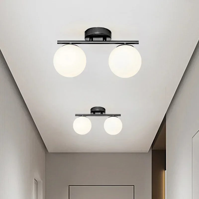 Moderne Hanglamp Glasbal voor Woonkamer en Slaapkamer 2