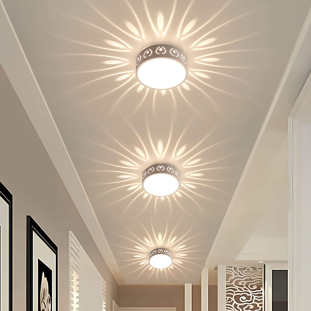 Moderne LED Plafondlamp voor Entree en Balkon 1