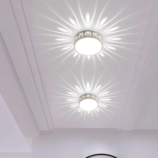 Moderne LED Plafondlamp voor Entree en Balkon 5