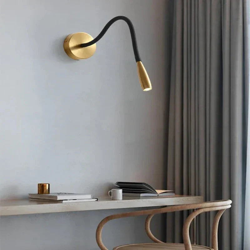 Moderne LED Wandlamp met Verstelbare Arm voor Binnenruimtes 2