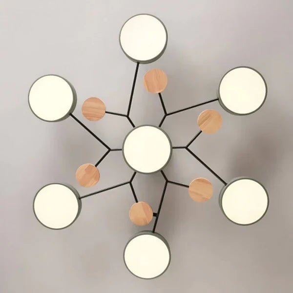 Moderne Plafondlamp Scandinavisch Ontwerp 2