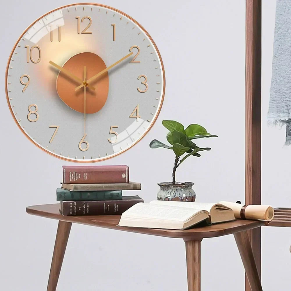 Moderne Wandklok Minimalistisch Design 2