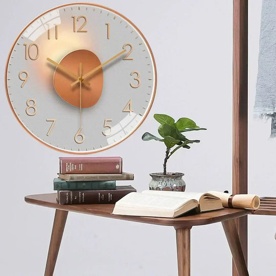 Moderne Wandklok Minimalistisch Design 2
