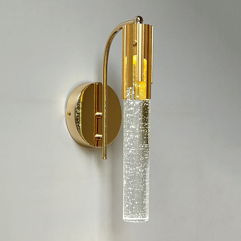 Moderne Wandlamp Gouden Kristallen Stijl 7