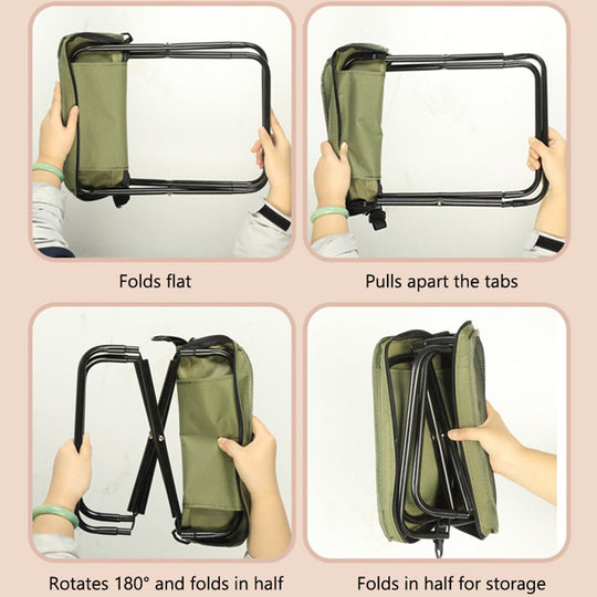 Outdoor Rugzak Stoel 2-in-1 Voor Avonturen 6