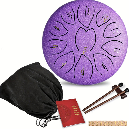 Outdoor Tuin Regentrommel 11-Toons Stalen Tongdrum 3