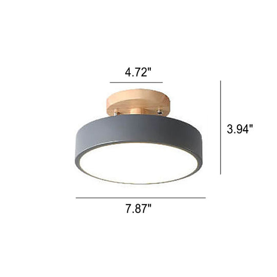 Plafondlamp Ronde Stijl Scandinavisch 10