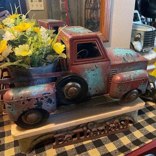 Plantenbak Boerderij Truck Rustiek 3