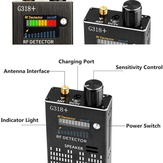 RF-signaal Detector voor Privacy Bescherming 5