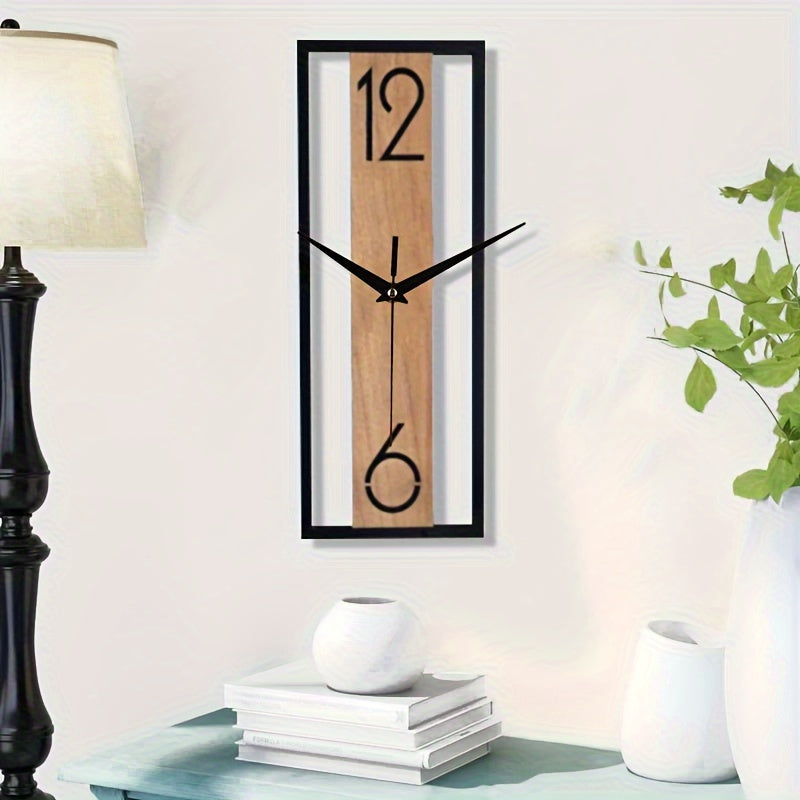 Rechthoekige Wandklok Modern voor Stijlvol Interieur 2