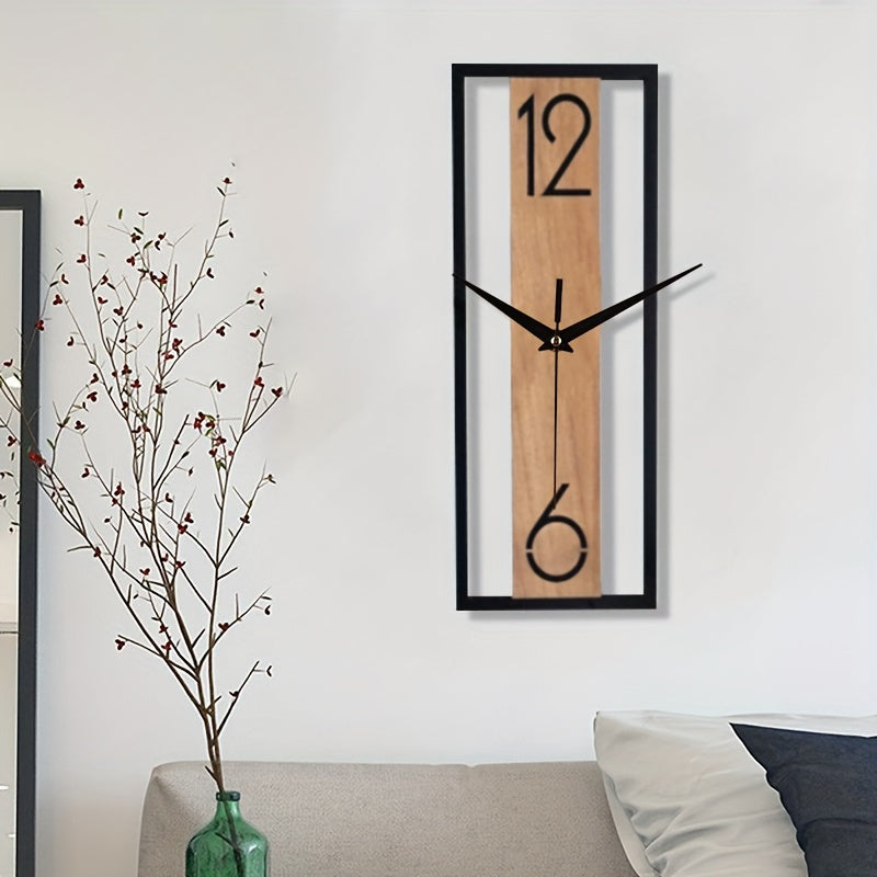 Rechthoekige Wandklok Modern voor Stijlvol Interieur 5